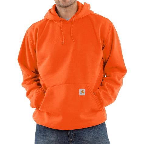 orange and black sweatshirt