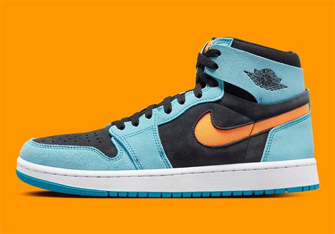 orange and blue jordan shoes