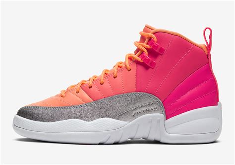 orange and pink jordans