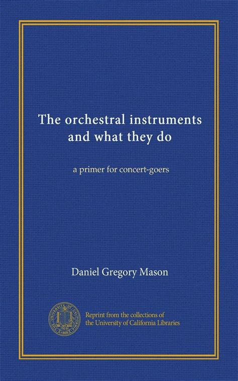 orchestral instruments what they concert goers Doc