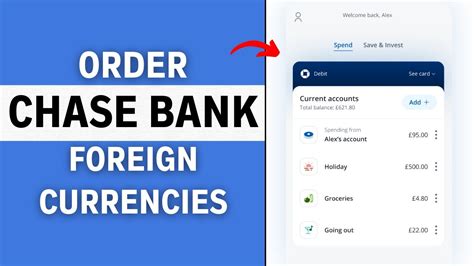 ordering currency from chase