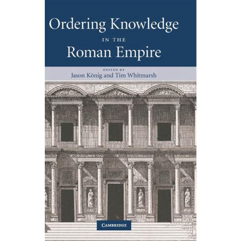 ordering knowledge in the roman empire Epub