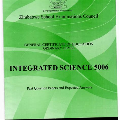 ordinary level integrated science question papers Doc