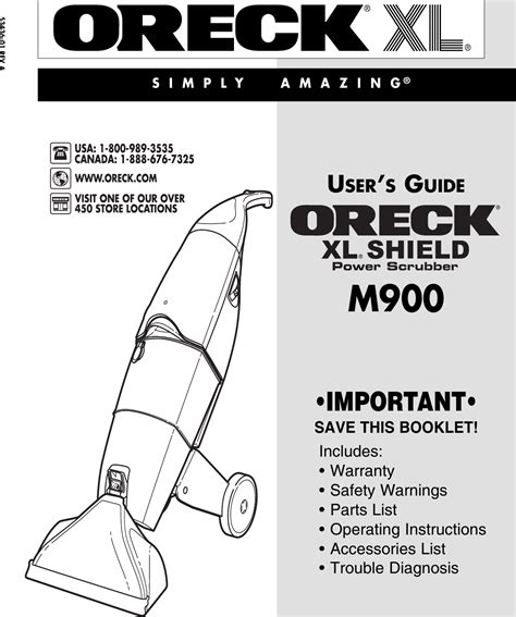 oreck xl instructionmal manual Reader