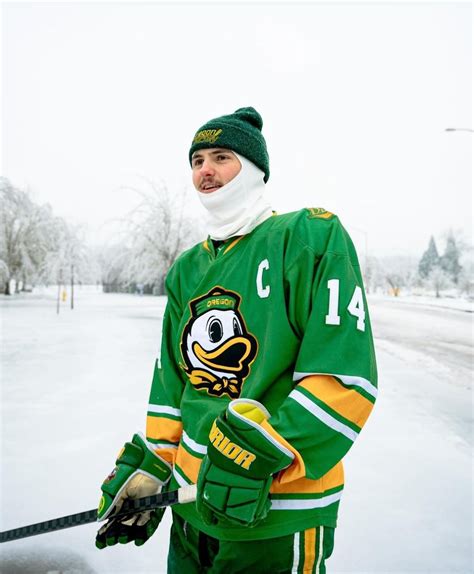 oregon ducks hockey jersey