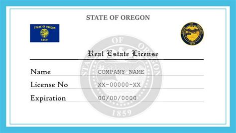 oregon real estate license