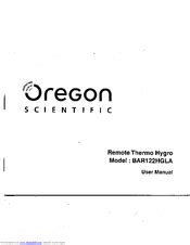 oregon scientific bar122hgla user guide Epub