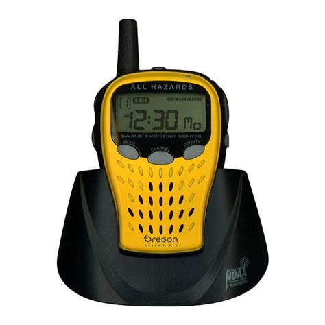 oregon scientific noaa weather radio manual wr601n PDF