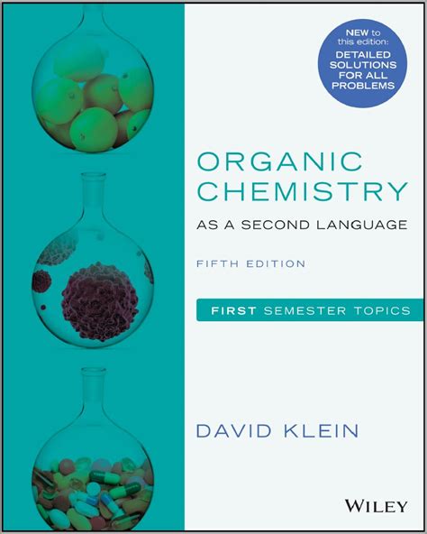 organic chemistry as a second language first semester topics