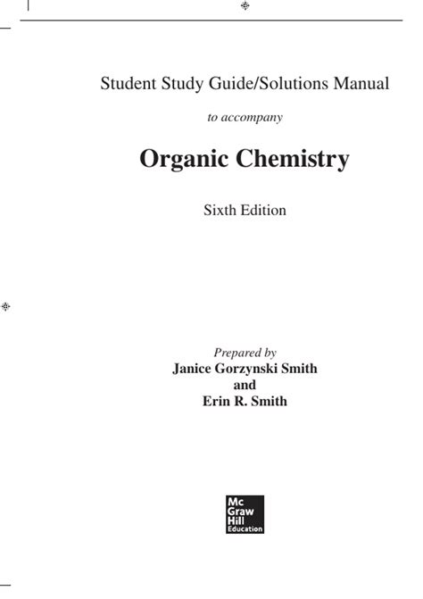 organic chemistry janice smith solution manual pdf Epub