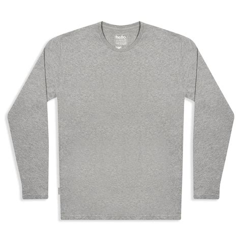 organic cotton long sleeve t shirt