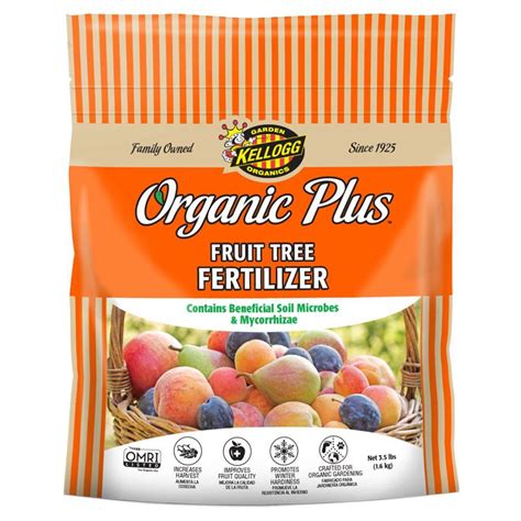 organic fertilizer for fruit trees