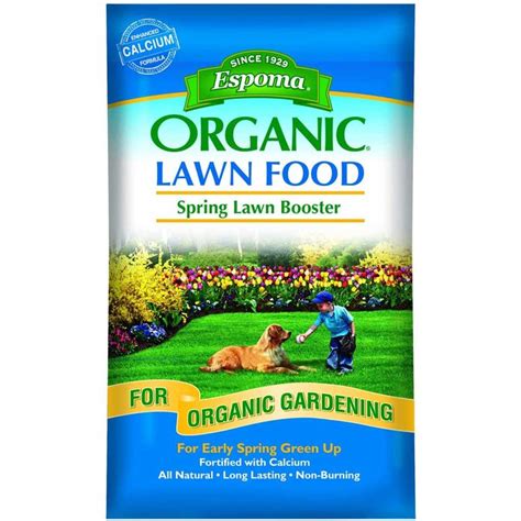 organic fertilizers for lawns