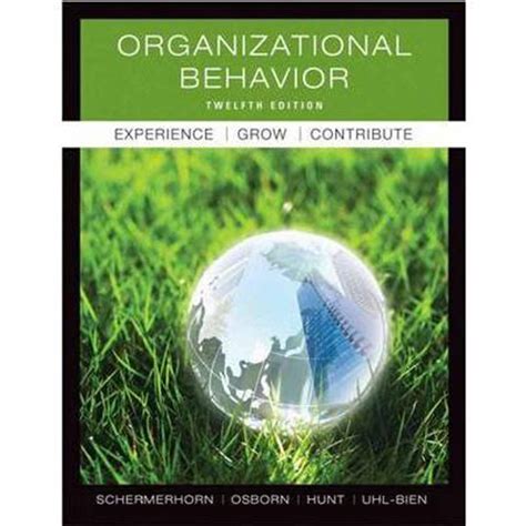 organizational behavior 12th edition schermerhorn Kindle Editon