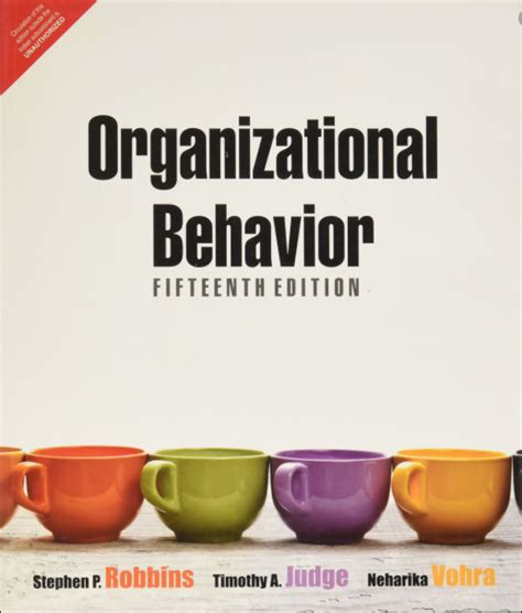 organizational behavior 15e a a a stephen p robbins PDF