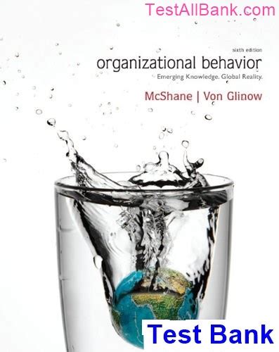 organizational behavior 6th edition mcshane PDF