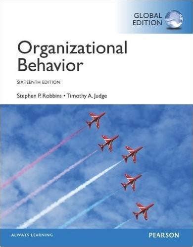 organizational behavior robbins 16th edition Doc