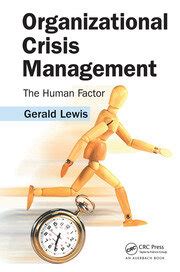 organizational crisis management the human factor Reader