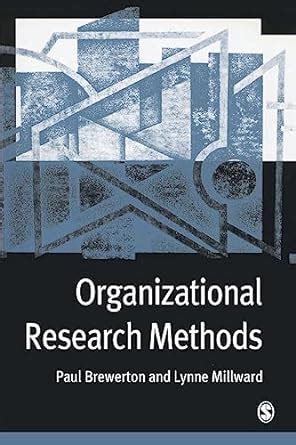 organizational research methods a guide for students and researchers PDF