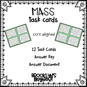 organized mass chaos task cards Doc