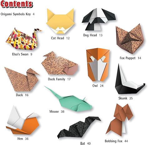 origami animals kit origami kit with book 98 papers 45 projects Epub