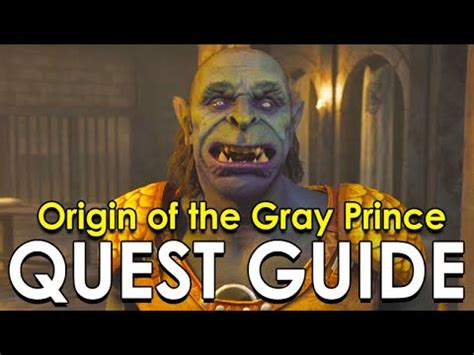 Origin Of The Gray Prince Walkthrough