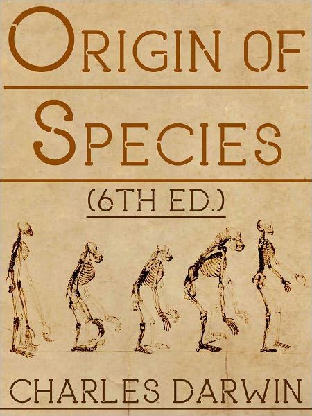 origin species 6th charles darwin Epub