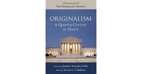 originalism a quarter century of debate Epub