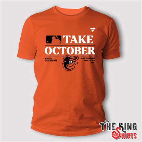 orioles take october shirt