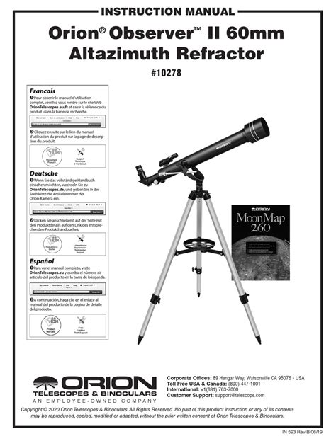 orion 24358 telescopes owners manual Doc