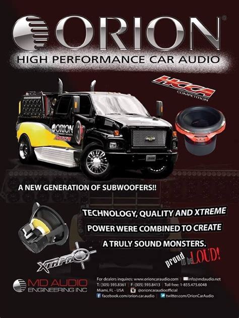 orion subwoofers user guide Doc