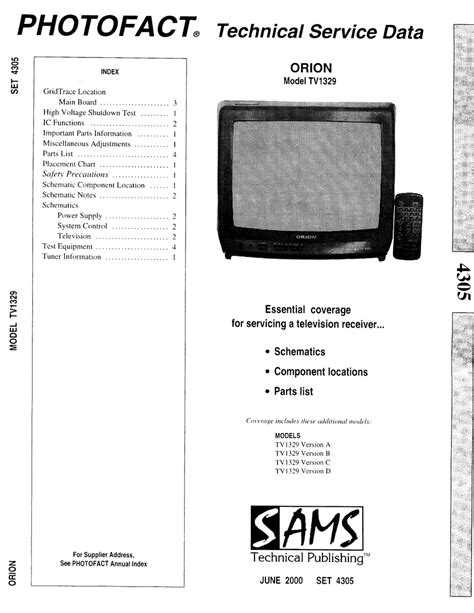 orion tv manual 13 PDF