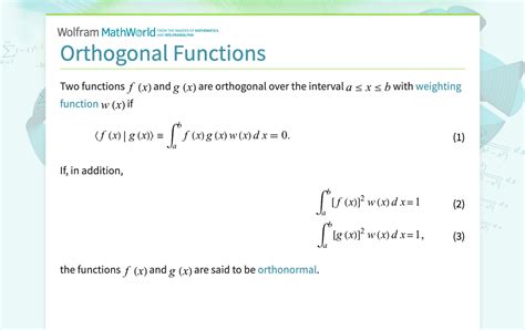 orthogonal functions orthogonal functions Kindle Editon