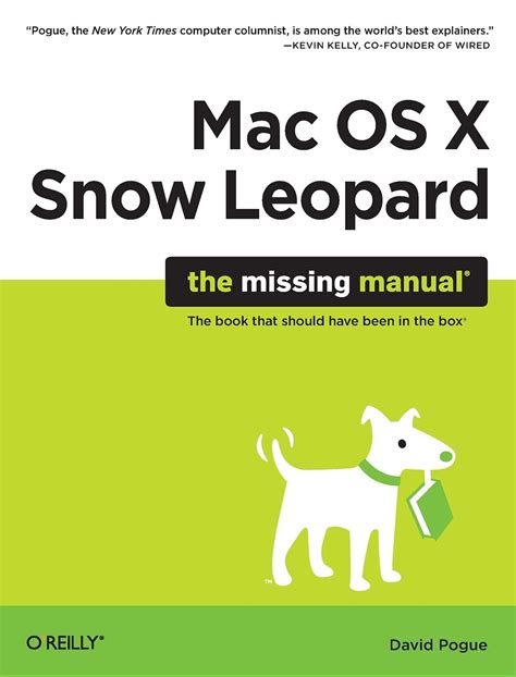 os x missing manual Epub