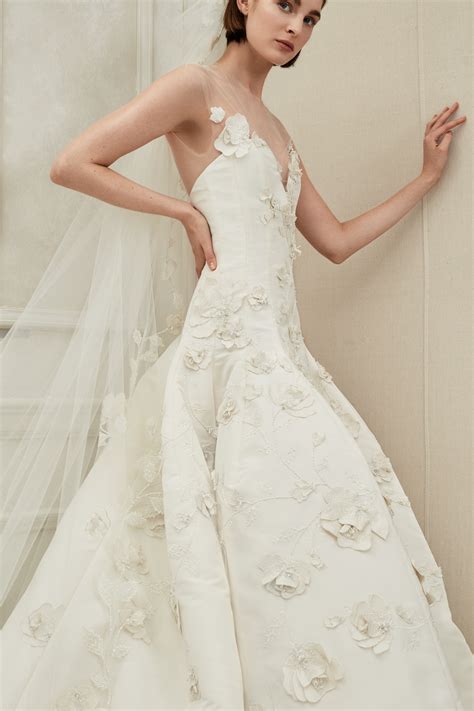 oscar de la renta wedding dresses