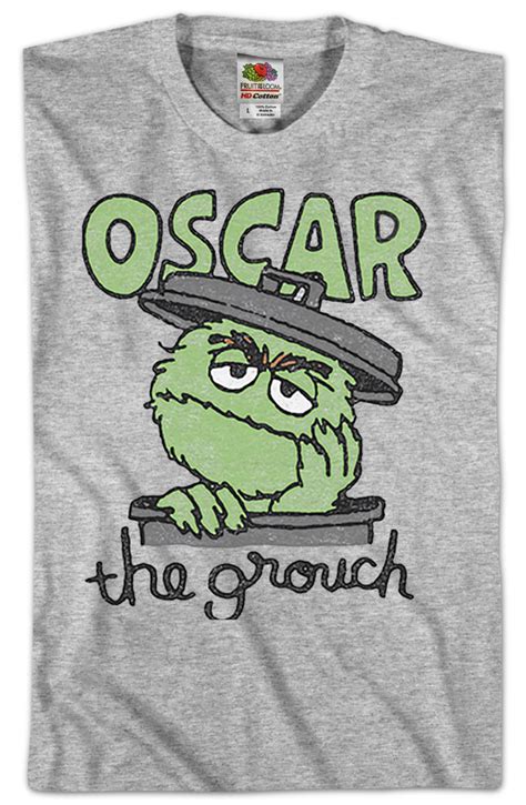 oscar the grouch t shirts