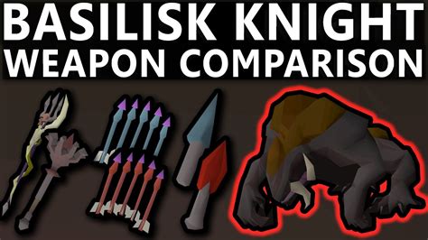 osrs basilisk knights