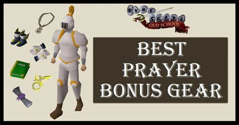 osrs prayer bonus