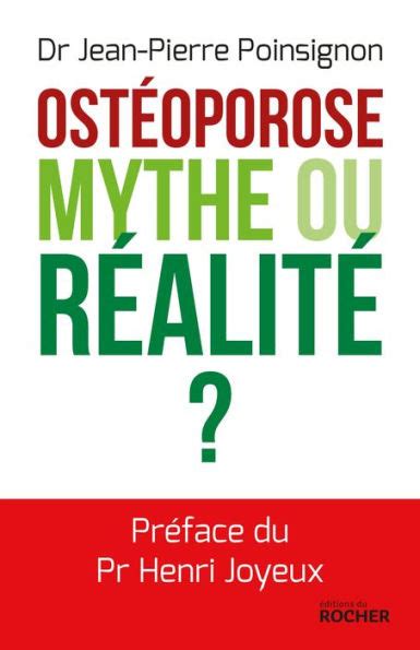 ost oroporose mythe r alit jean pierre poinsignon Kindle Editon