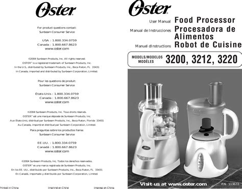 oster 3200 user guide Kindle Editon