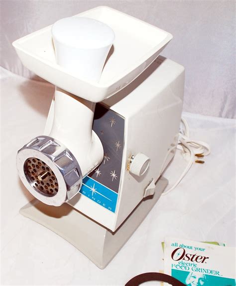 oster heavy duty food grinder manual PDF