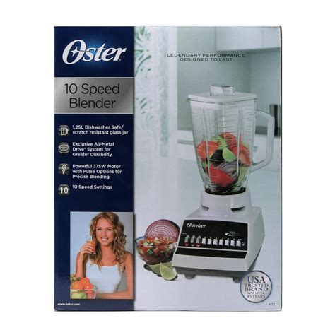 osterizer 10 speed blender manual Kindle Editon