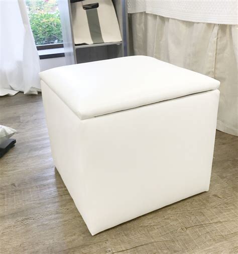 ottoman for dorm room white