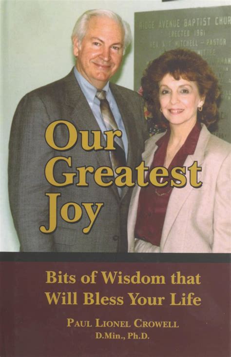 our greatest joy bits of wisdom that will bless your life PDF