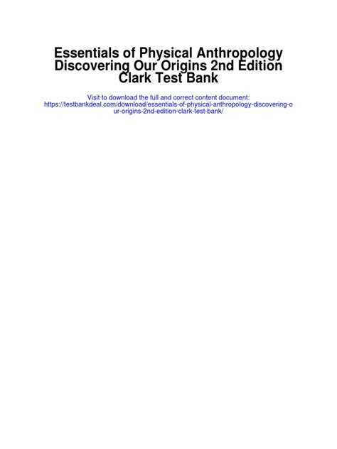 our origins 2nd edition pdf PDF