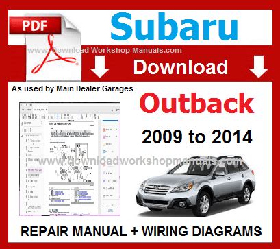 outback 2005 service manual PDF