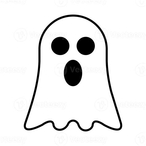 outline of ghost