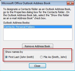 outlook 2003 address book backup Epub