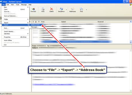 outlook express address book backup PDF