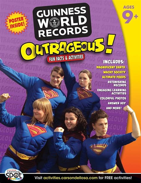 outrageous grades 4 6 fun facts and activities guinness world recordsÂ® Reader